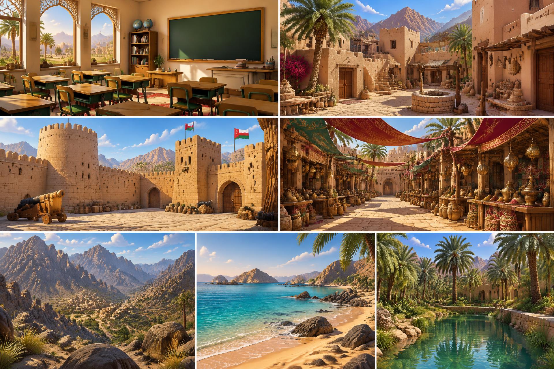 Omani adventure environments